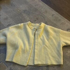 Daily Drills Light Yellow Women's Cardigan